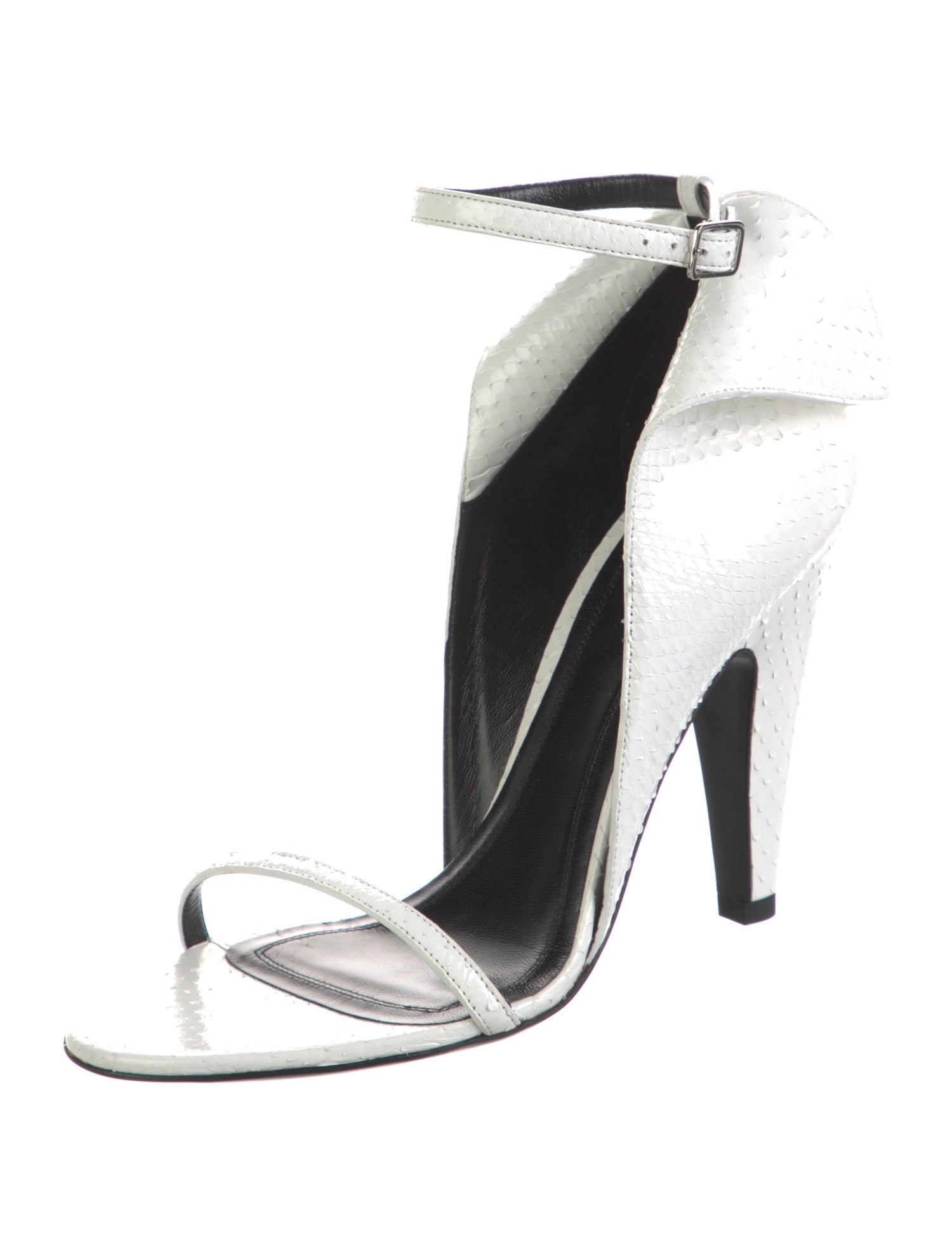 Calvin Klein 205W39NYC Python Animal Print Sandals w/ Tags