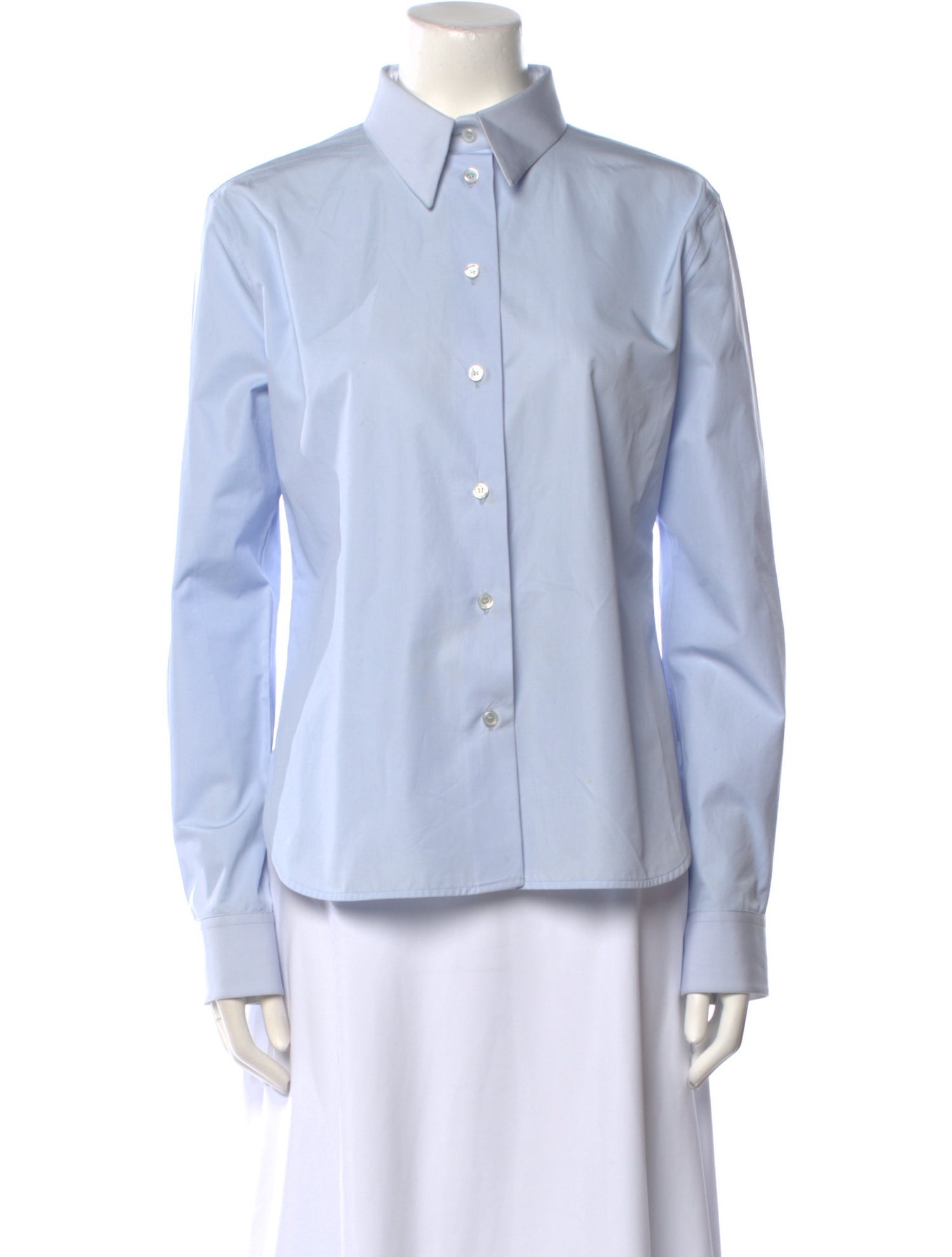 Calvin Klein 205W39NYC Long Sleeve Button-Up Top