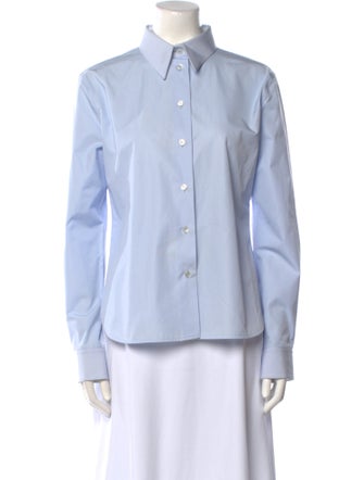 Calvin Klein 205W39NYC Long Sleeve Button-Up Top