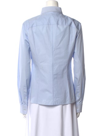 Calvin Klein 205W39NYC Long Sleeve Button-Up Top