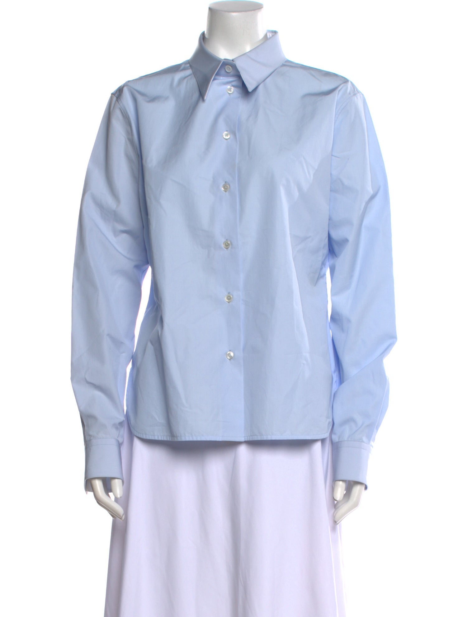 Calvin Klein 205W39NYC Long Sleeve Button-Up Top