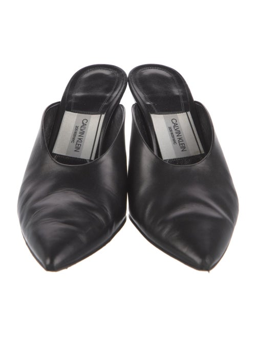 Calvin Klein 205W39NYC Leather Mules