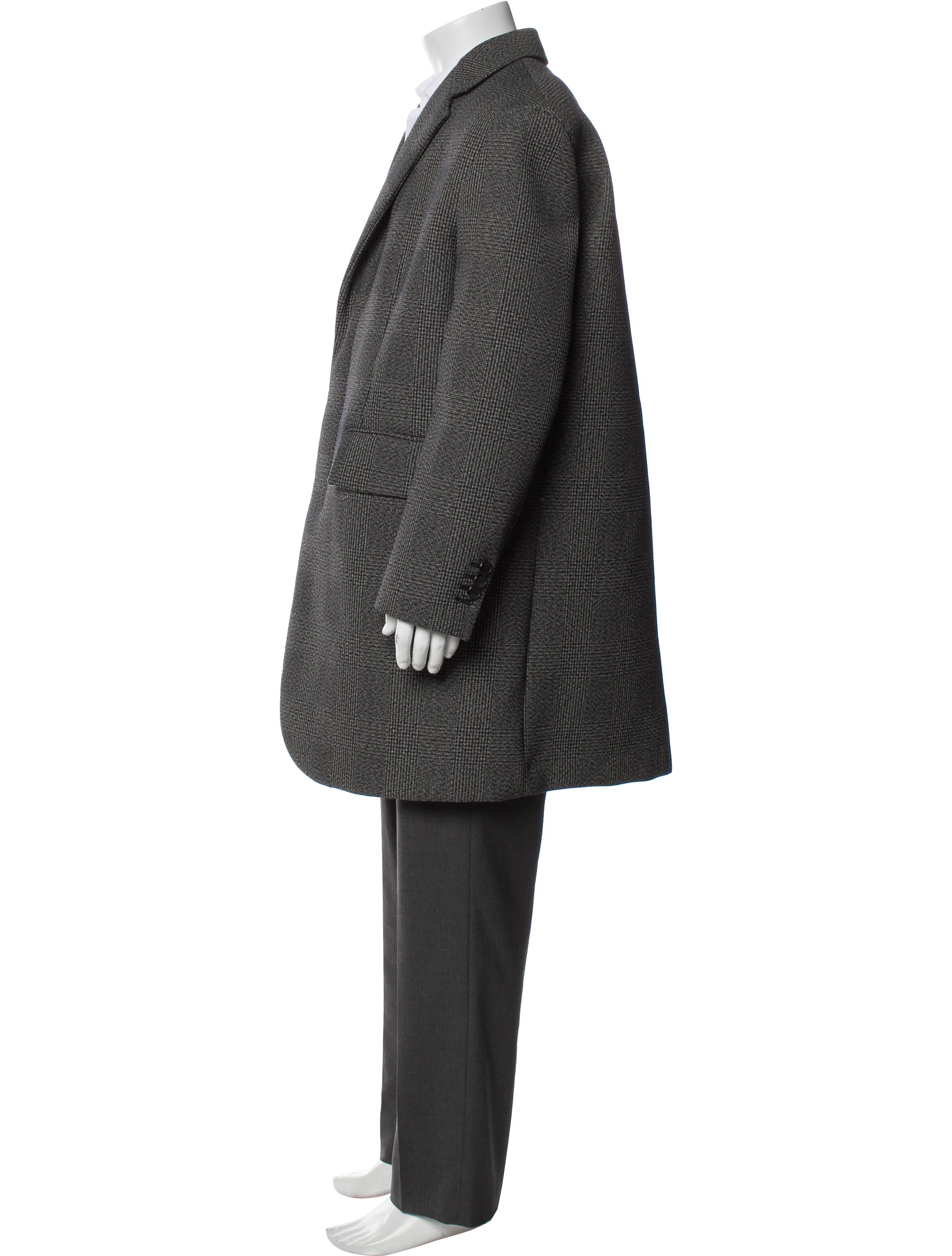 Calvin Klein 205W39NYC Plaid Print Blazer