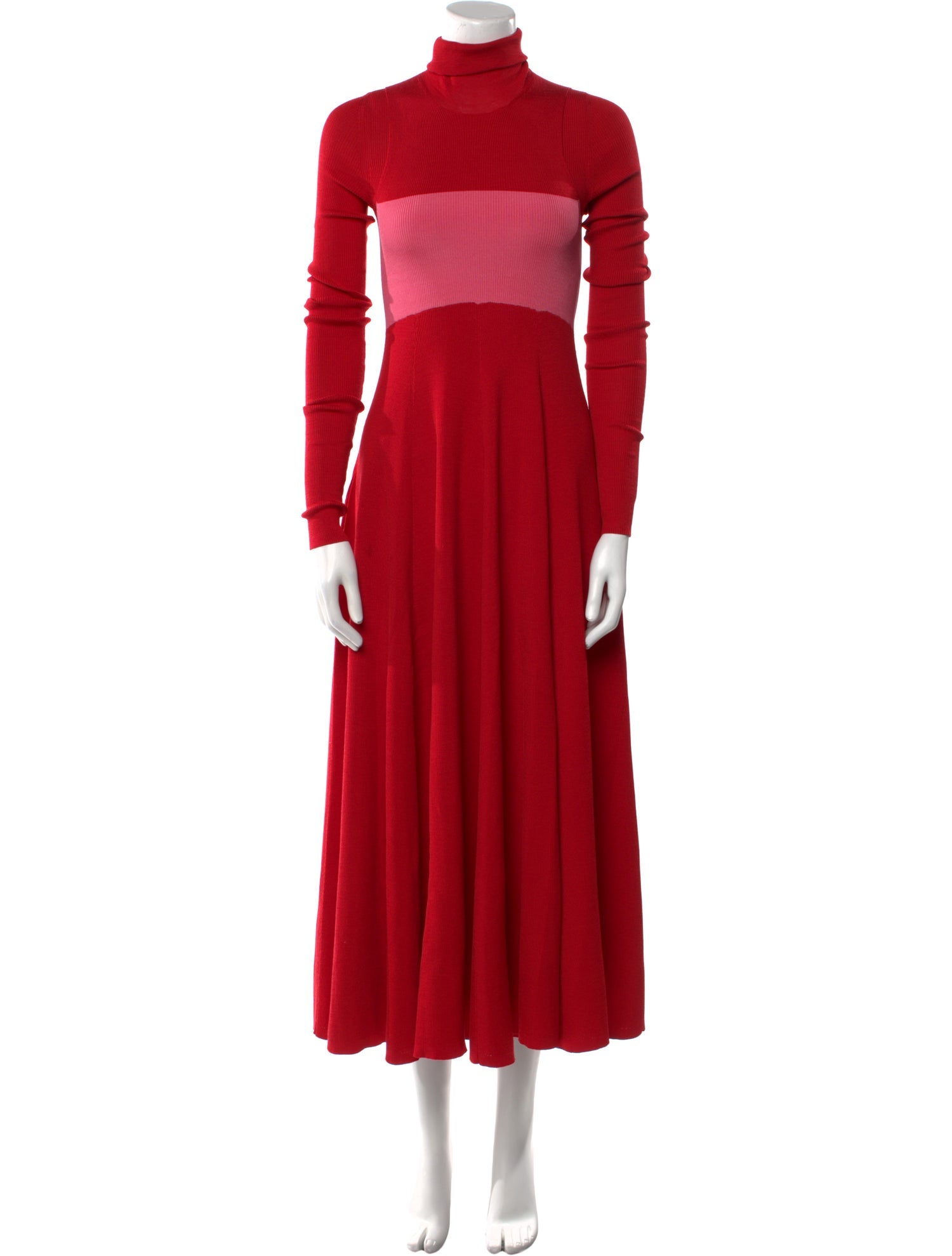 Calvin Klein 205W39NYC Turtleneck Long Dress