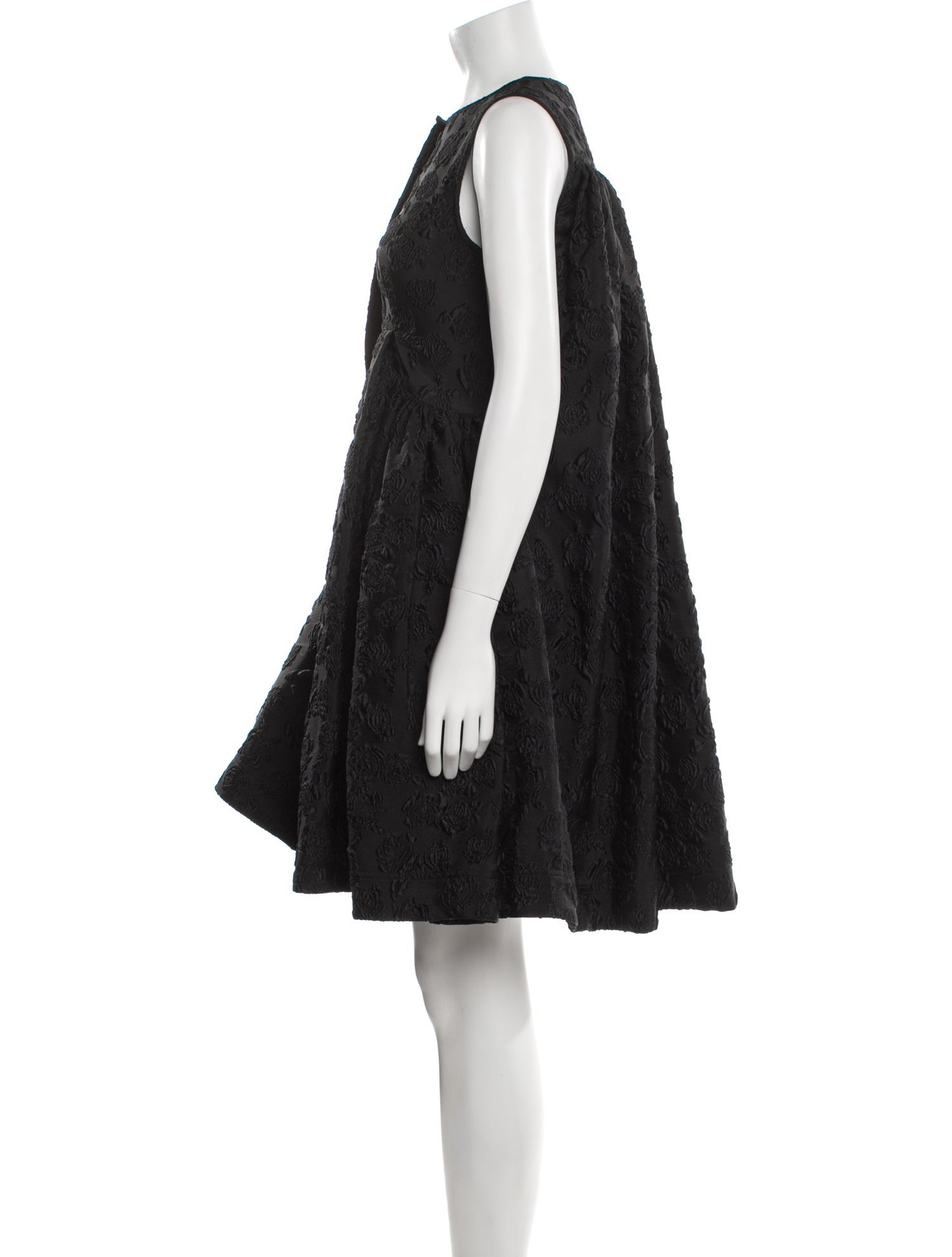 Calvin Klein 205W39NYC Crew Neck Mini Dress