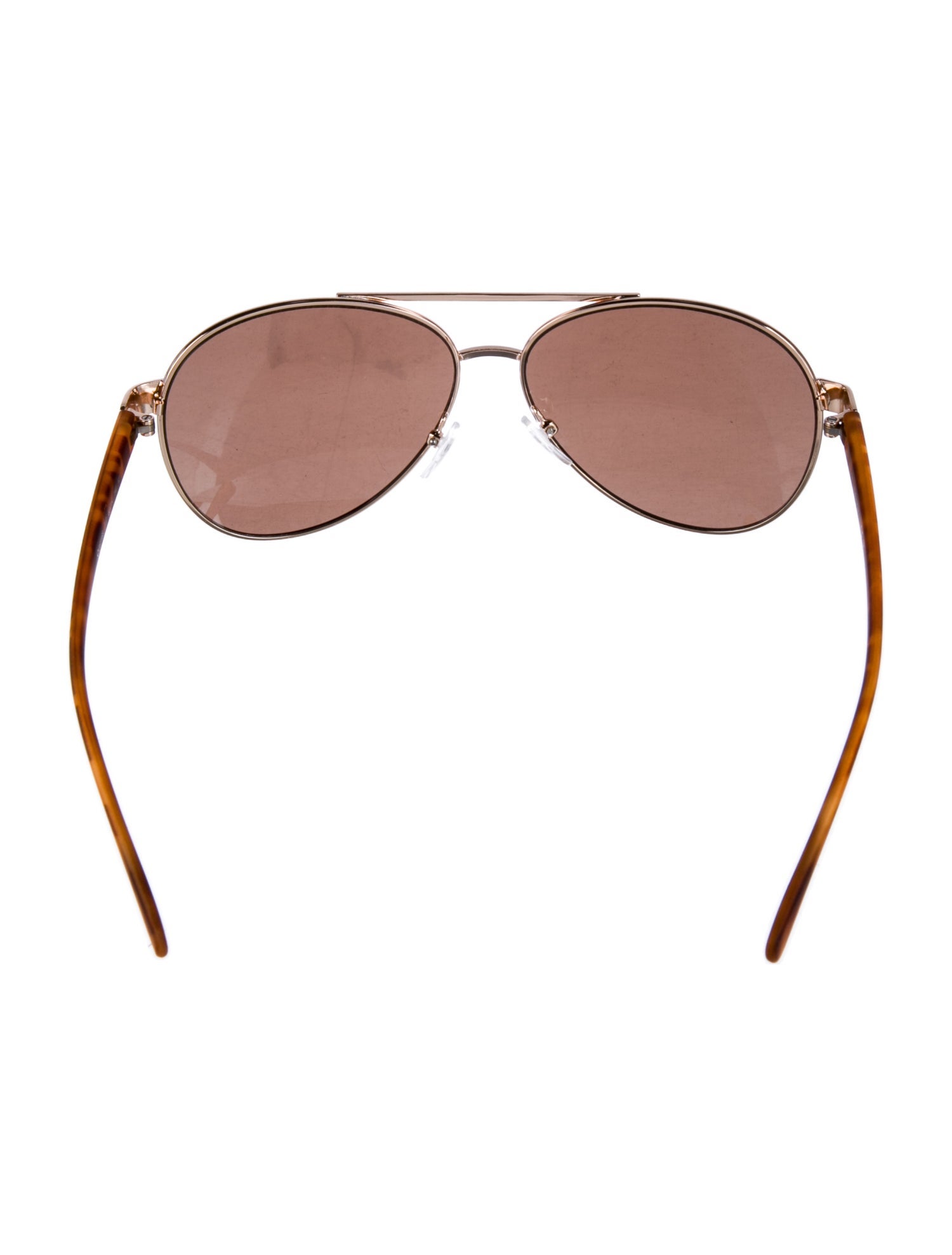 Calvin Klein 205W39NYC Aviator Tinted Sunglasses