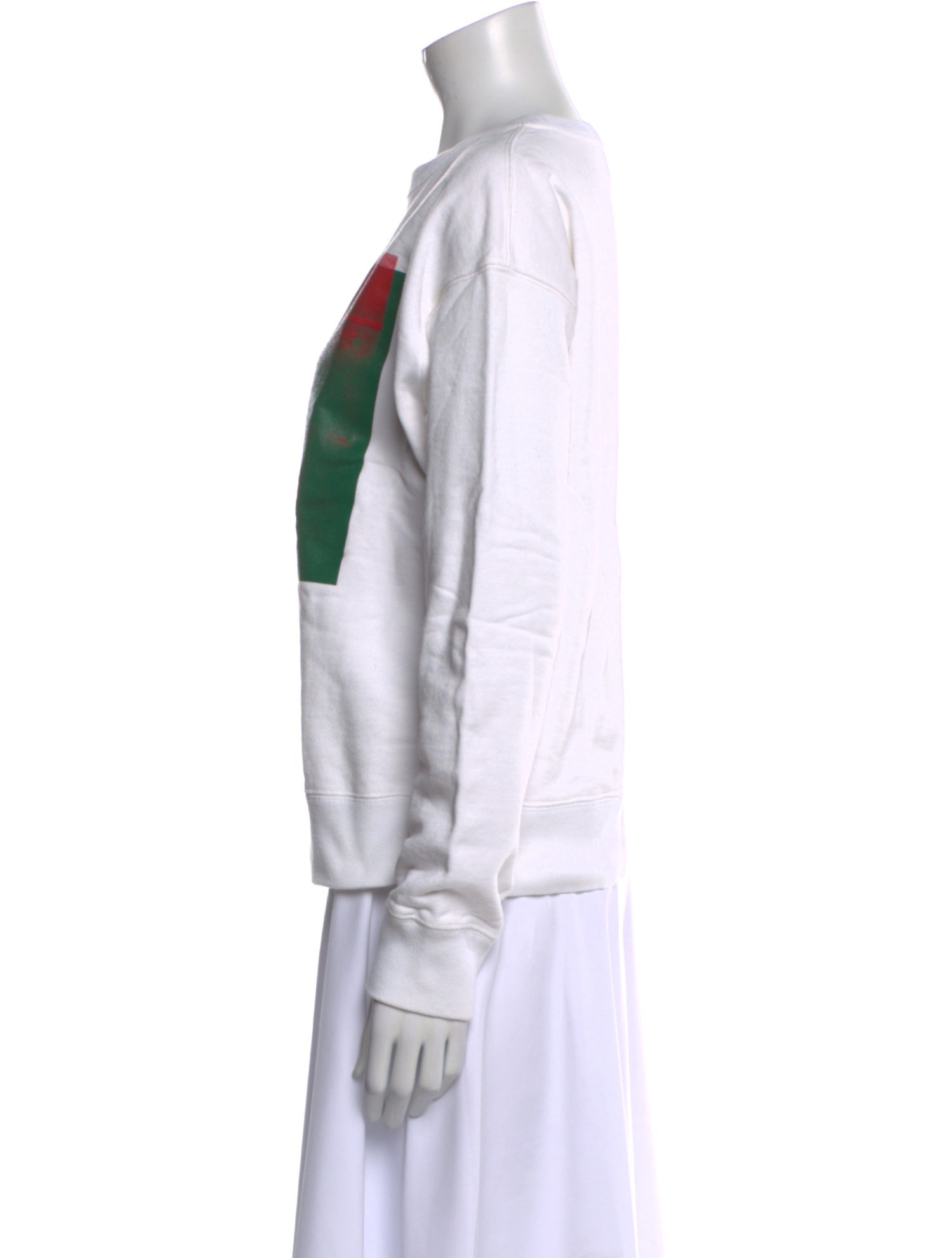 Calvin Klein 205W39NYC Graphic Print Crew Neck Sweatshirt