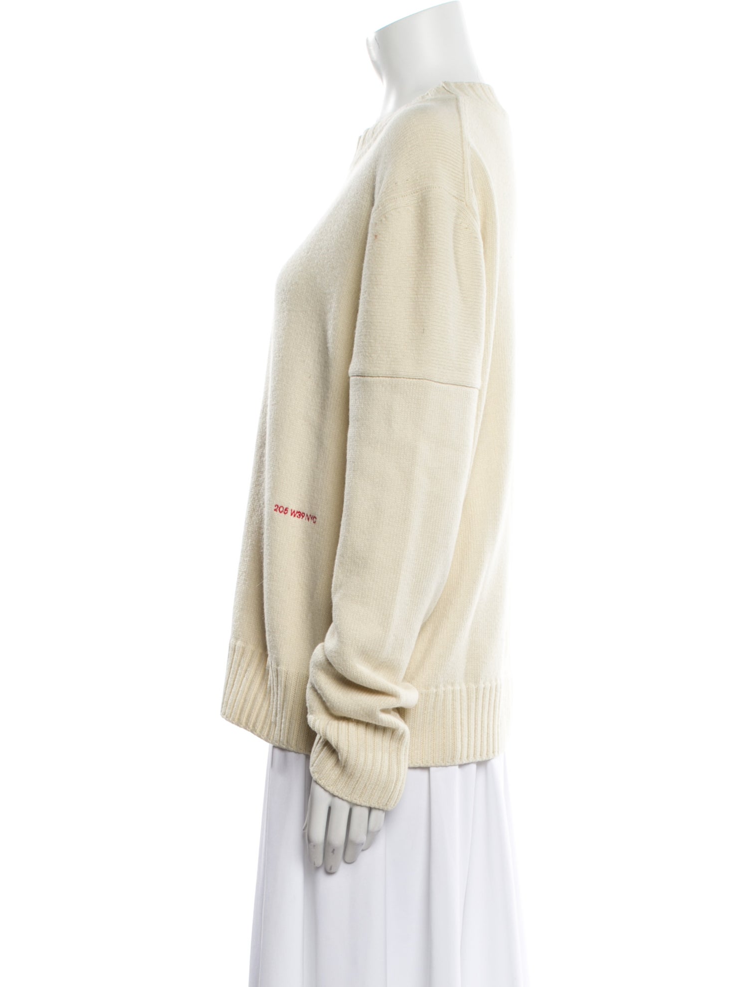 Calvin Klein 205W39NYC Cashmere Crew Neck Sweater