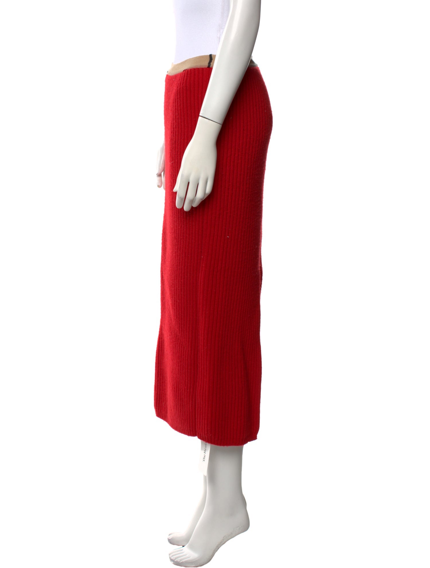 Calvin Klein 205W39NYC Virgin Wool Midi Length Skirt