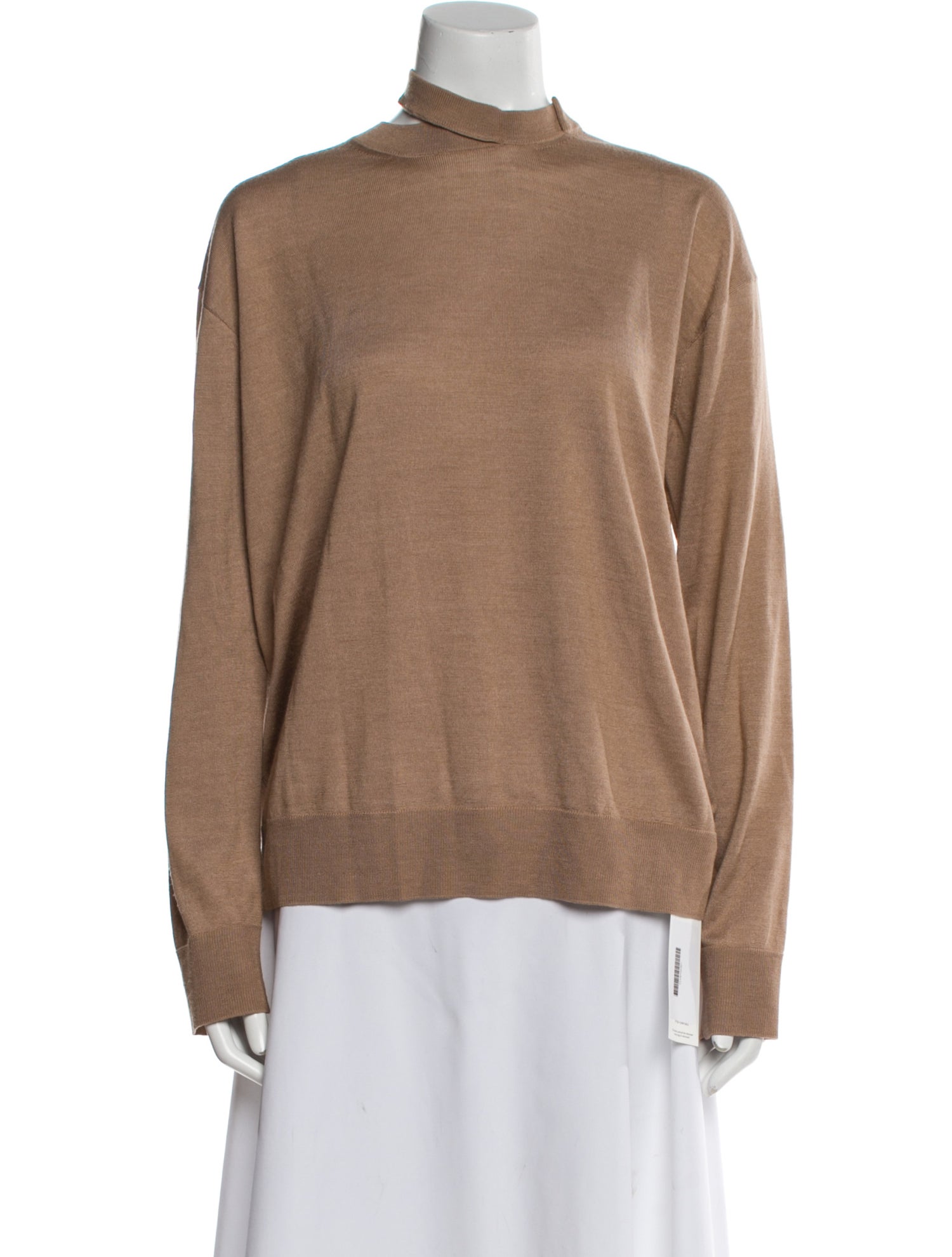 Calvin Klein 205W39NYC Wool Mock Neck Sweater