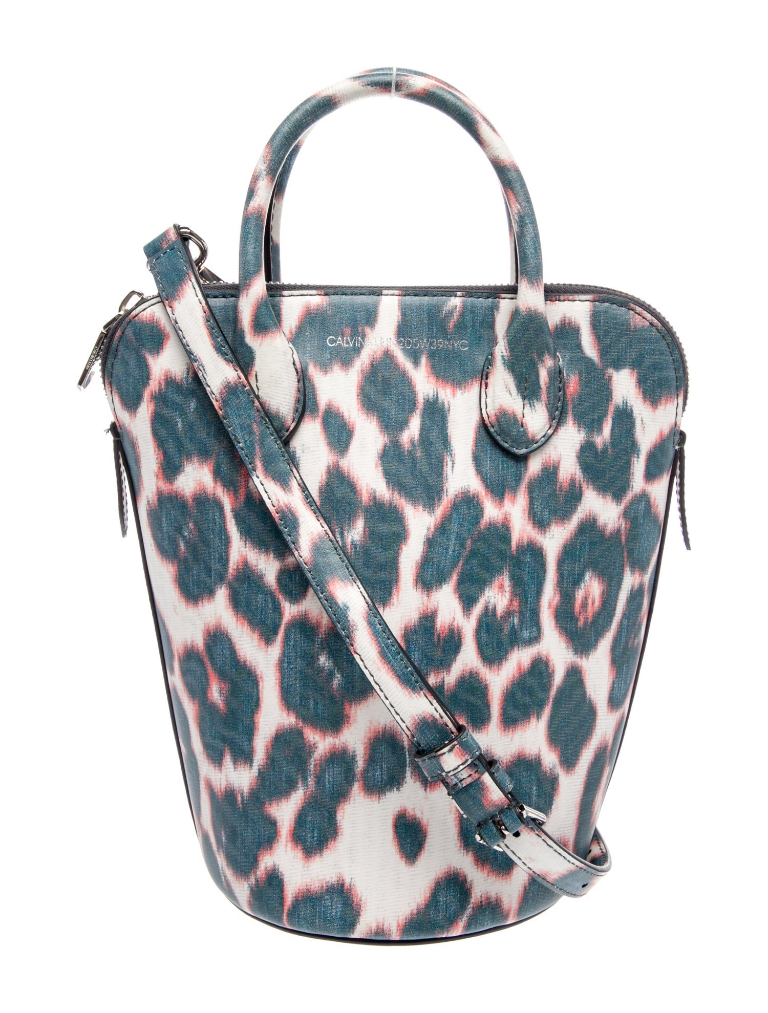 Calvin Klein 205W39NYC Leather Bucket Bag