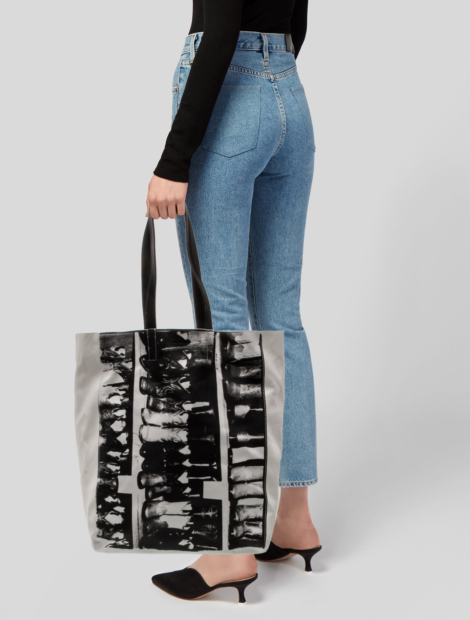 Calvin Klein 205W39NYC Leather Tote