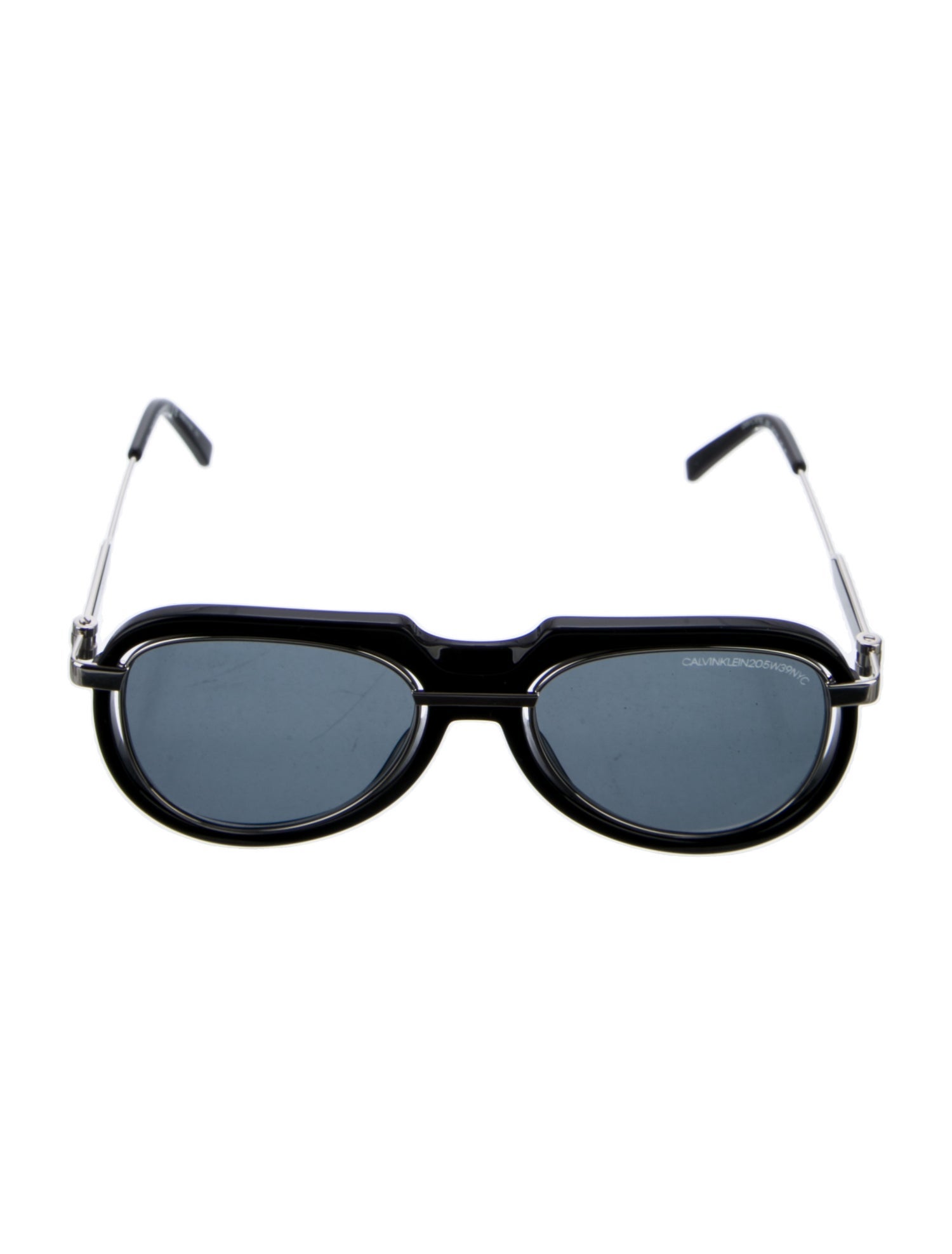 Calvin Klein 205W39NYC Round Tinted Sunglasses