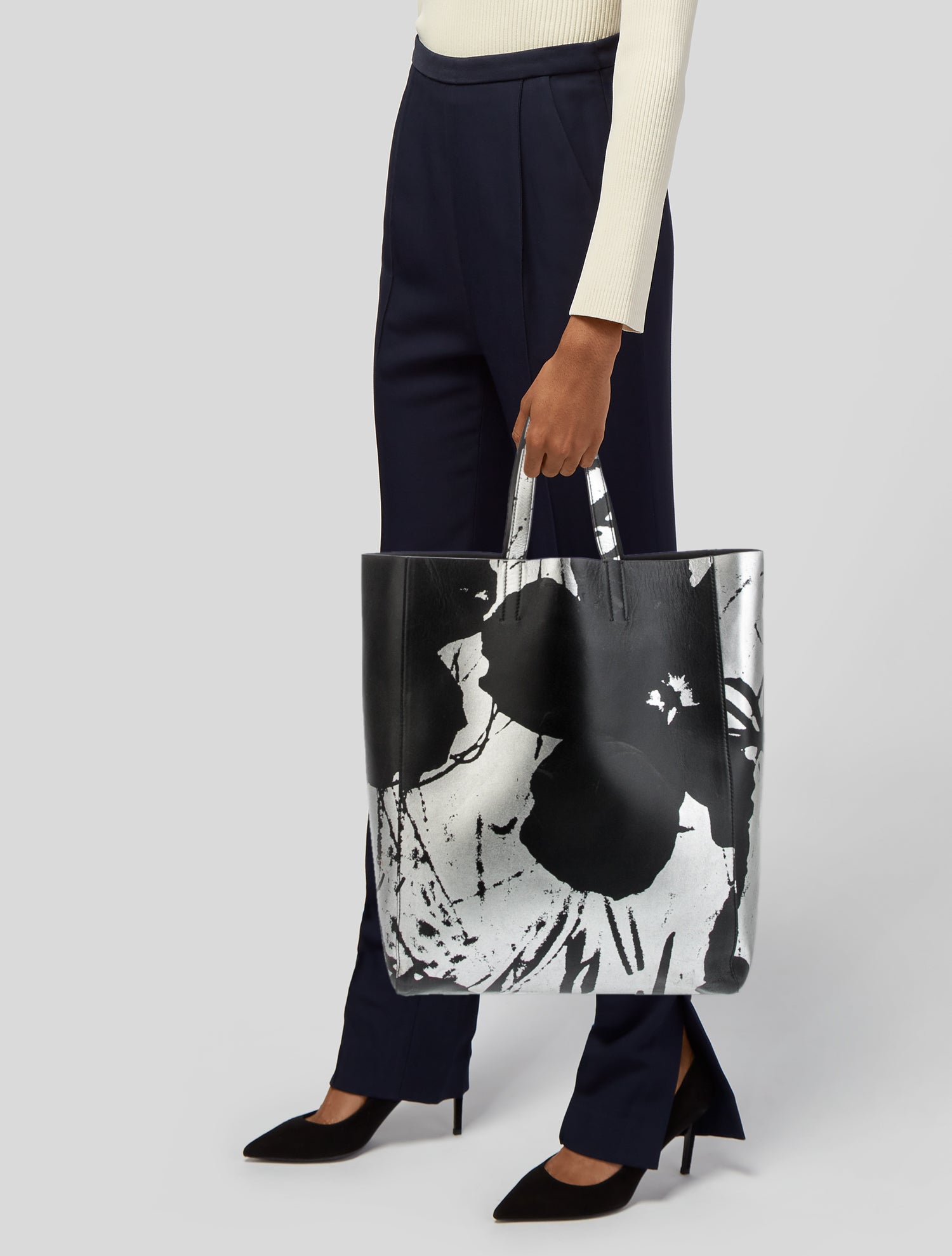 Calvin Klein 205W39NYC Leather Tote