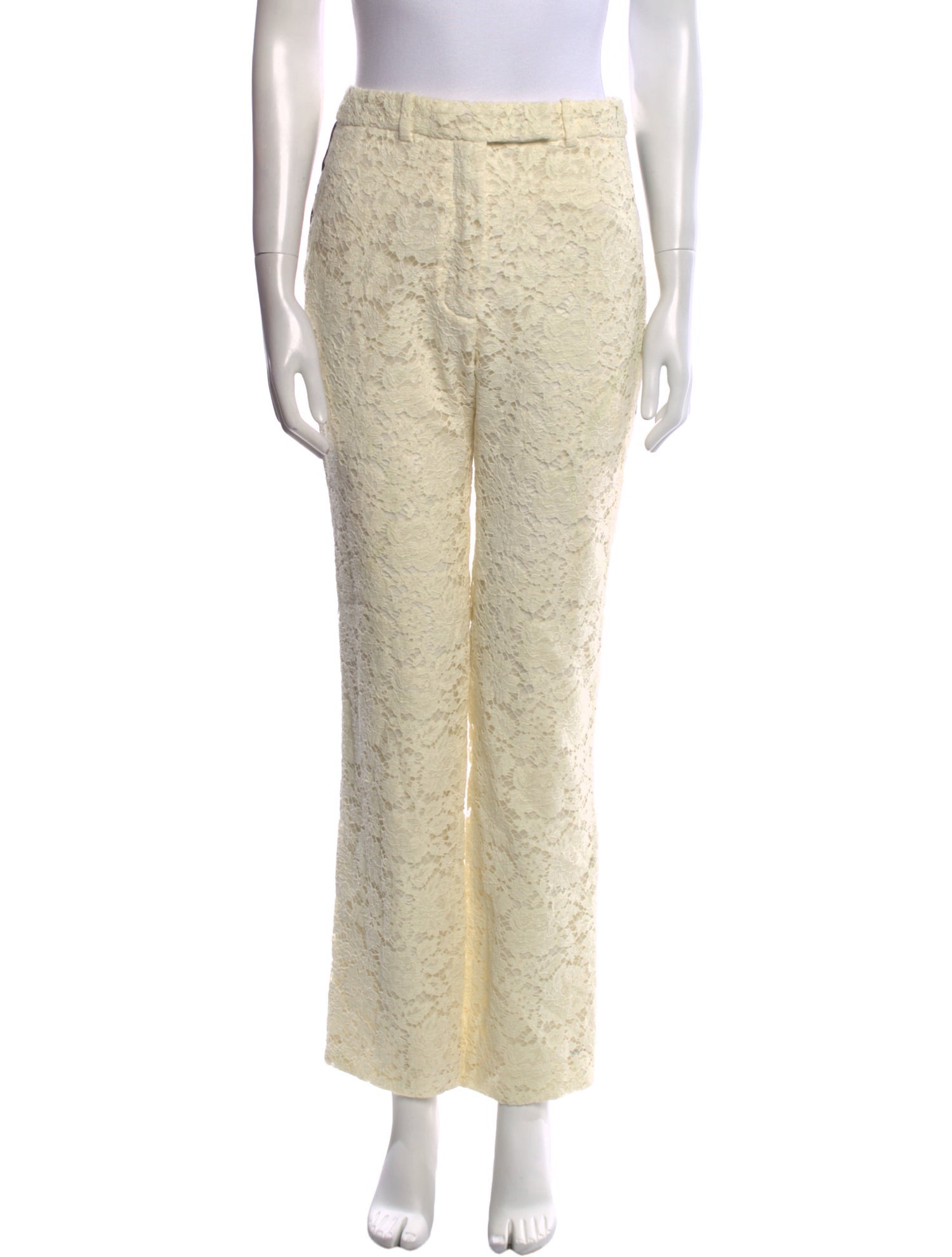 Calvin Klein 205W39NYC Lace Straight Leg Pants