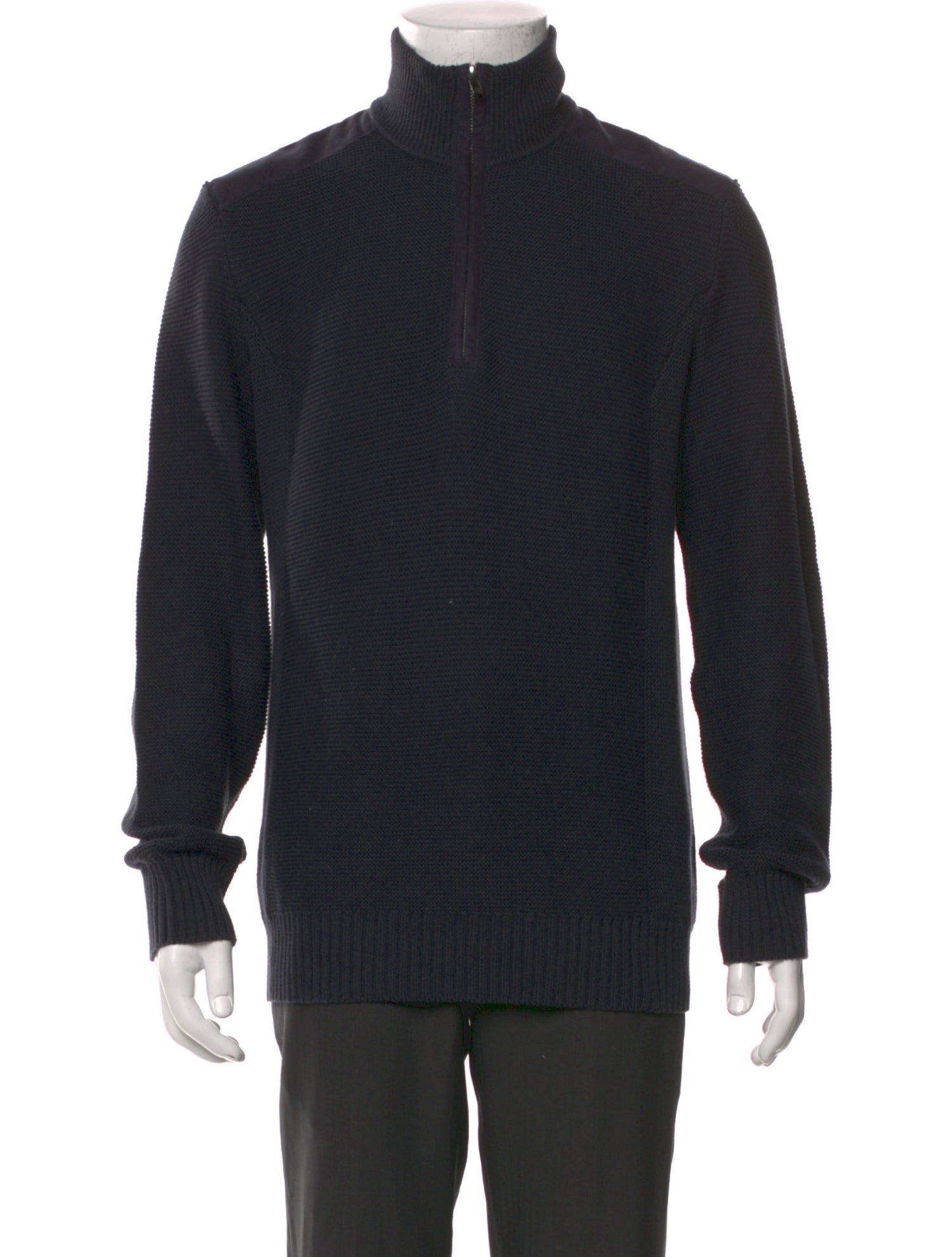 Calvin Klein 205W39NYC Mock Neck Long Sleeve Pullover