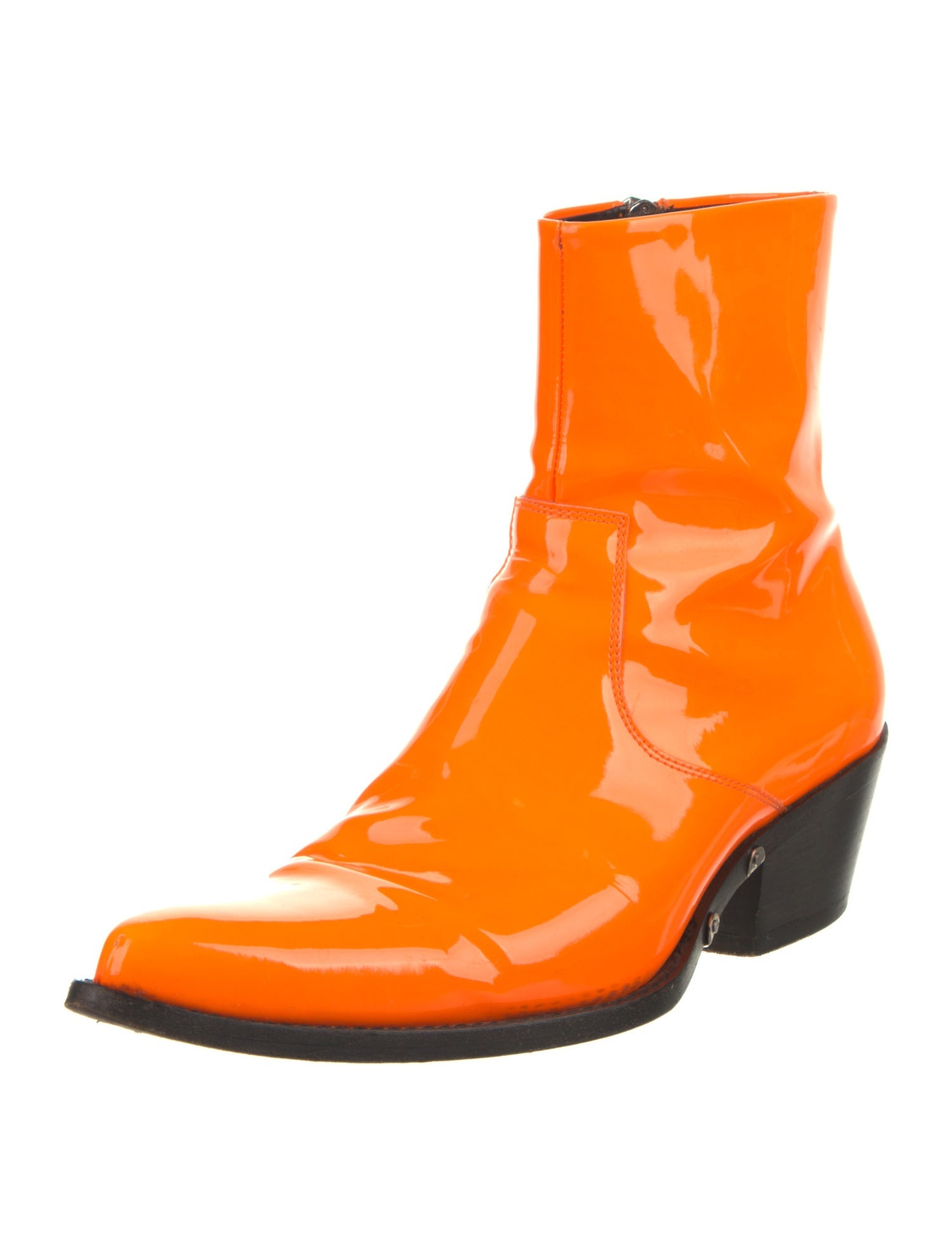 Calvin Klein 205W39NYC Patent Leather Boots