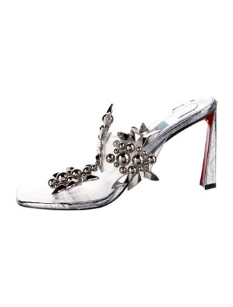 Christian Louboutin x MARVEL PVC Patterned Slides