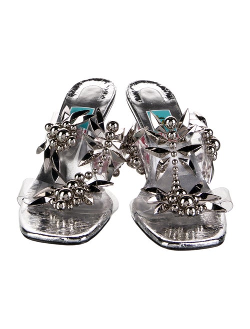 Christian Louboutin x MARVEL PVC Patterned Slides