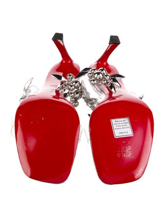 Christian Louboutin x MARVEL PVC Patterned Slides