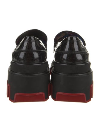 Christian Louboutin x MARVEL Patent Leather Studded Accents Oxfords