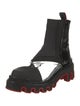 Christian Louboutin x MARVEL Rubber Leather Trim Embellishment Rain Boots