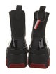 Christian Louboutin x MARVEL Rubber Leather Trim Embellishment Rain Boots