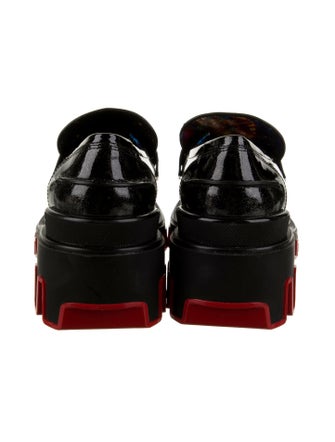 Christian Louboutin x MARVEL Patent Leather Studded Accents Oxfords