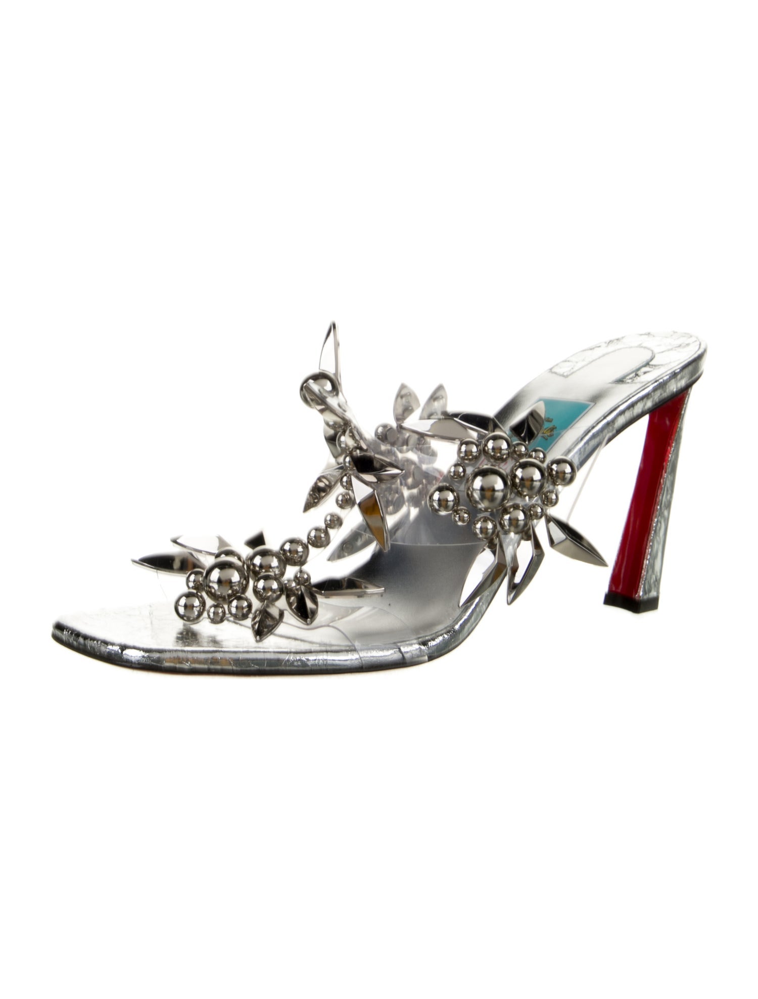 Christian Louboutin x MARVEL Leather Slides