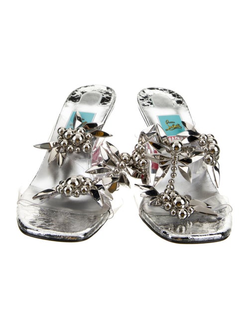 Christian Louboutin x MARVEL Leather Slides