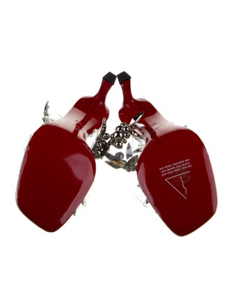 Christian Louboutin x MARVEL Leather Slides