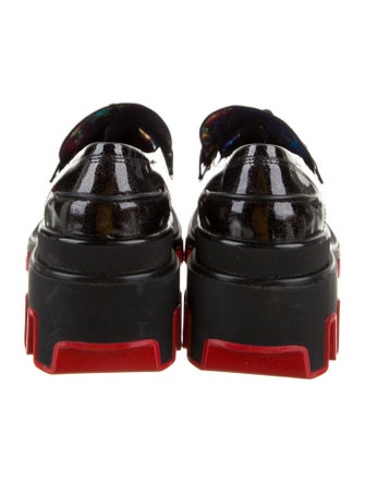 Christian Louboutin x MARVEL Patent Leather Studded Accents Mules