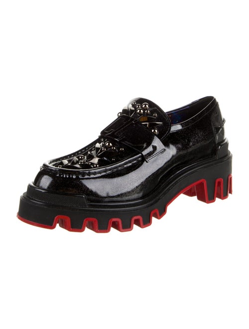 Christian Louboutin x MARVEL Patent Leather Studded Accents Pumps