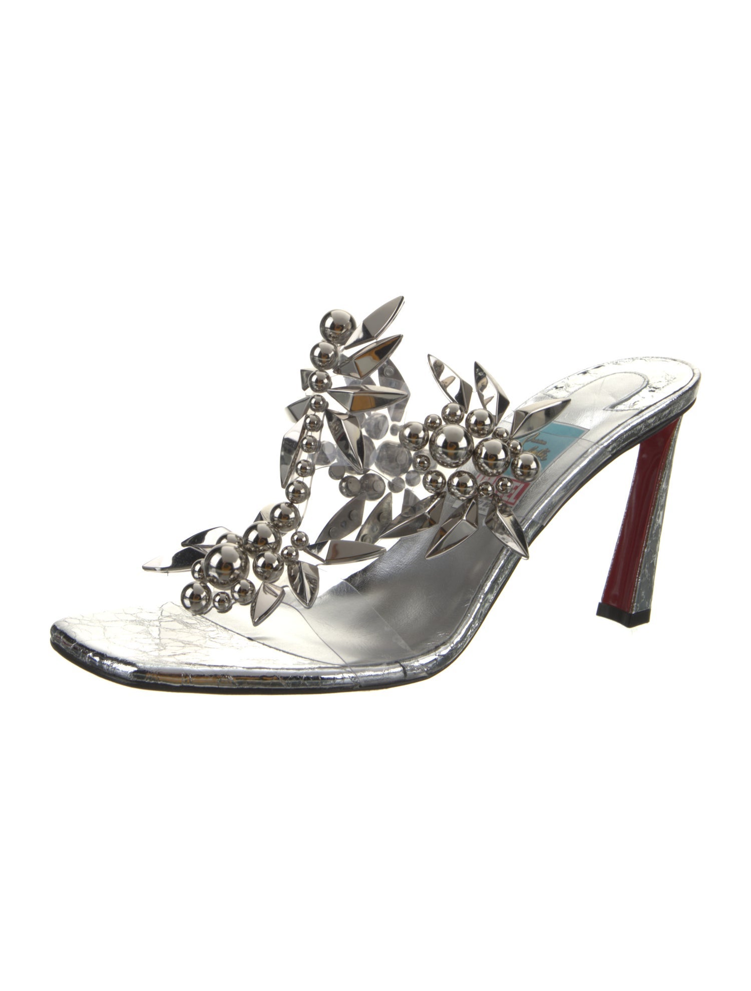 Christian Louboutin x MARVEL Patent Leather Slides