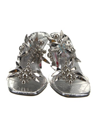 Christian Louboutin x MARVEL Patent Leather Slides