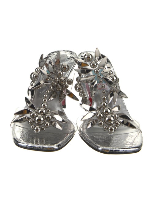 Christian Louboutin x MARVEL Patent Leather Slides