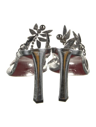 Christian Louboutin x MARVEL Patent Leather Slides