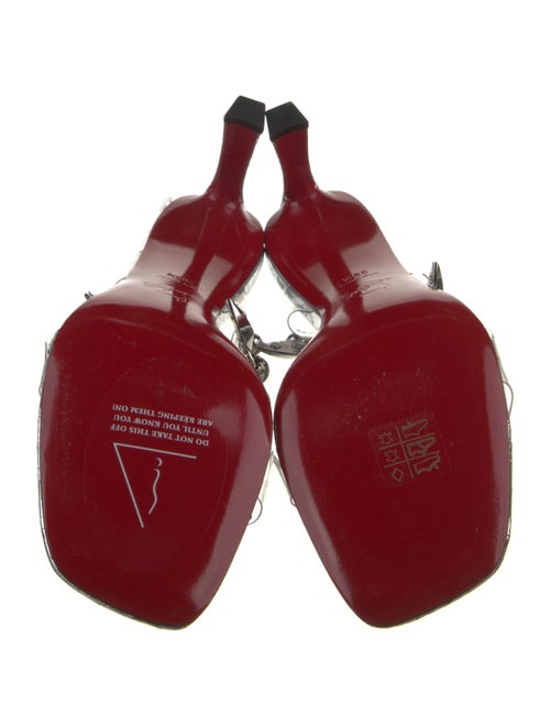 Christian Louboutin x MARVEL Patent Leather Slides