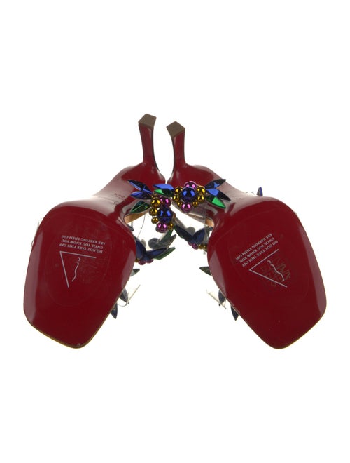 Christian Louboutin x MARVEL Patent Leather Slides