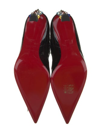 Christian Louboutin x MARVEL Patent Leather Sock Boots