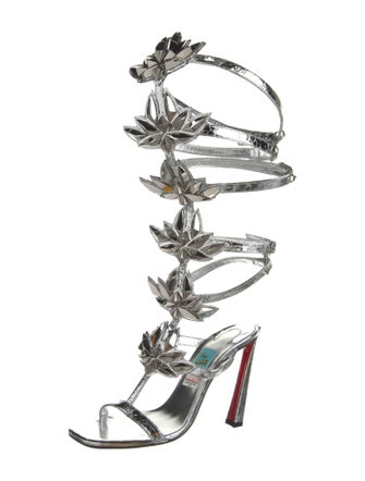 Christian Louboutin x MARVEL Patent Leather Gladiator Sandals