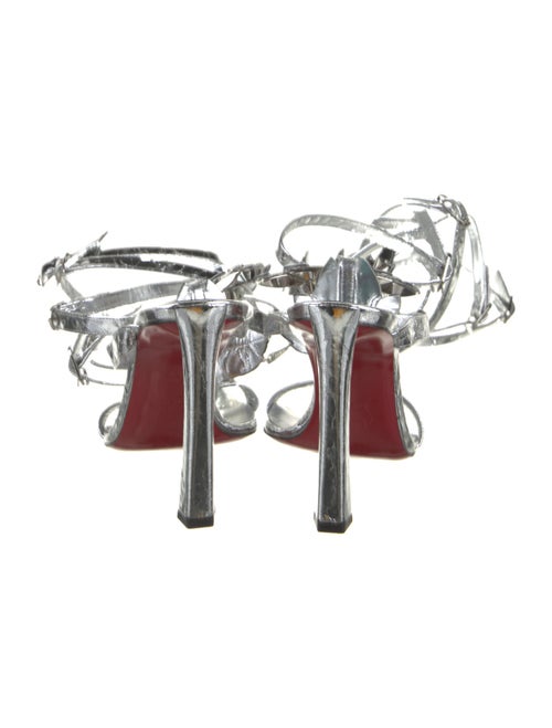 Christian Louboutin x MARVEL Patent Leather Gladiator Sandals