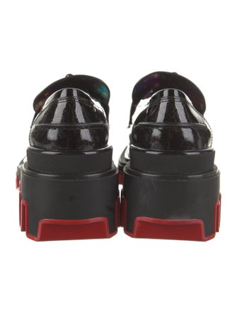 Christian Louboutin x MARVEL Patent Leather Studded Accents Oxfords
