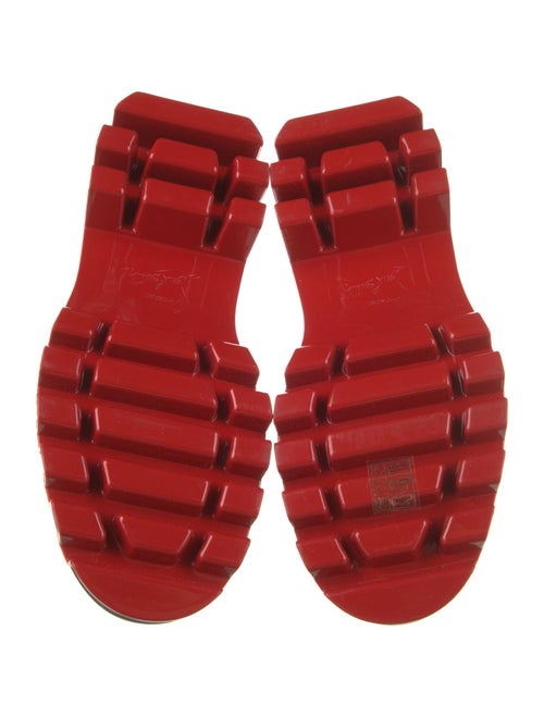 Christian Louboutin x MARVEL Patent Leather Studded Accents Oxfords