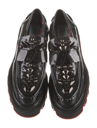 Christian Louboutin x MARVEL Leather Dress Loafers
