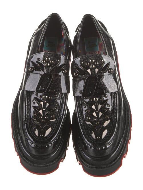 Christian Louboutin x MARVEL Leather Dress Loafers
