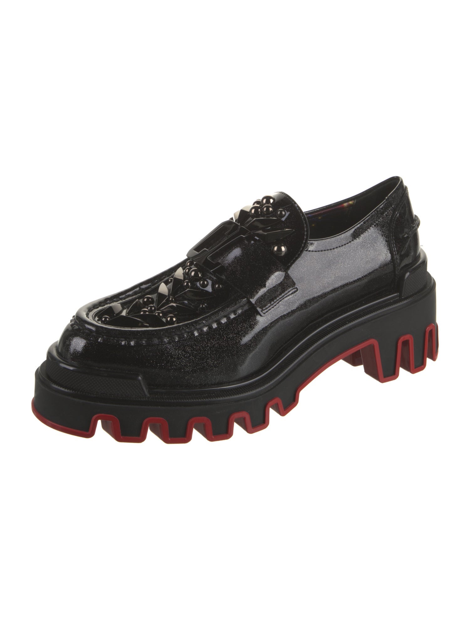 Christian Louboutin x MARVEL Leather Loafers