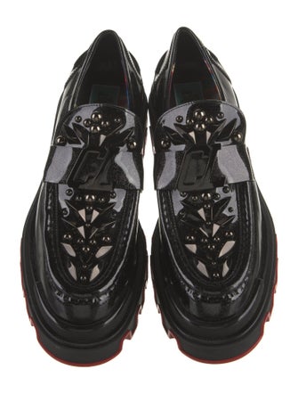 Christian Louboutin x MARVEL Leather Loafers