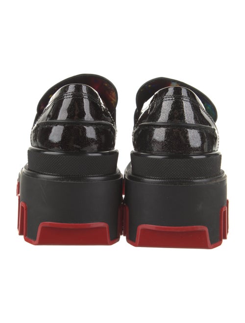 Christian Louboutin x MARVEL Patent Leather Glitter Accents Oxfords