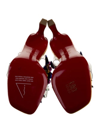 Christian Louboutin x MARVEL Patent Leather Slides